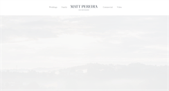 Desktop Screenshot of mattpereira.com